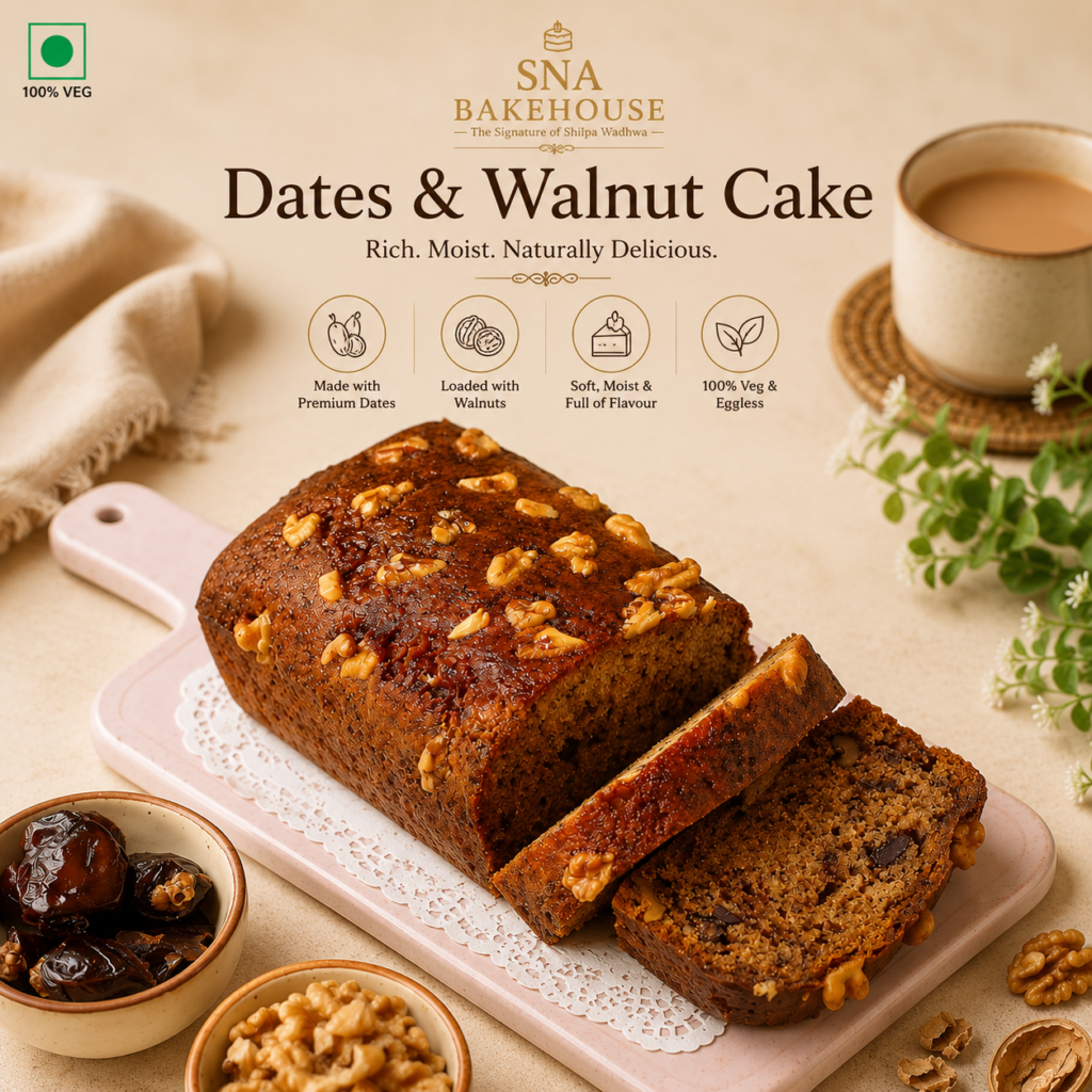 Buy Dates and Wallnut Cake Online