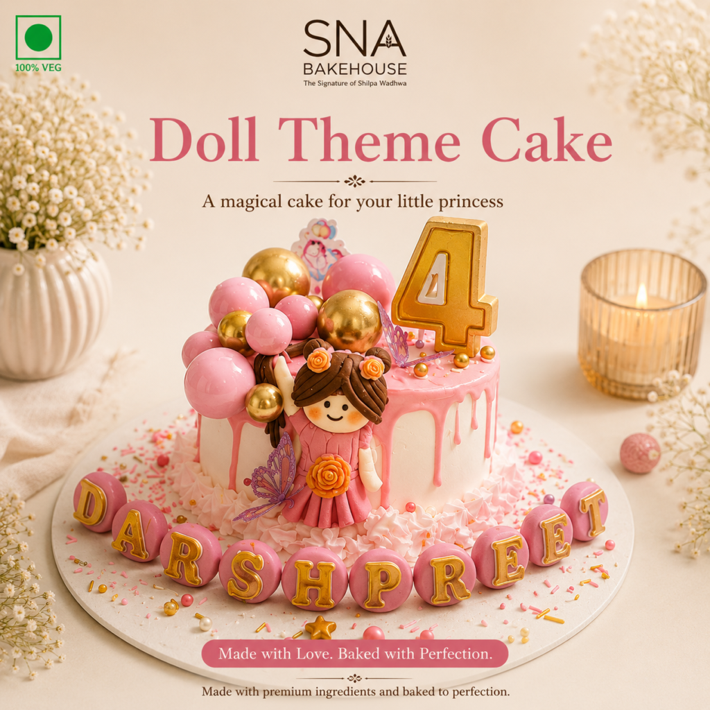 Buy Doll Theme Cake Online