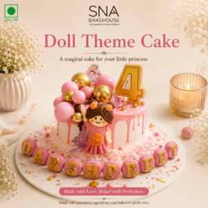 Buy Doll Theme Cake Online