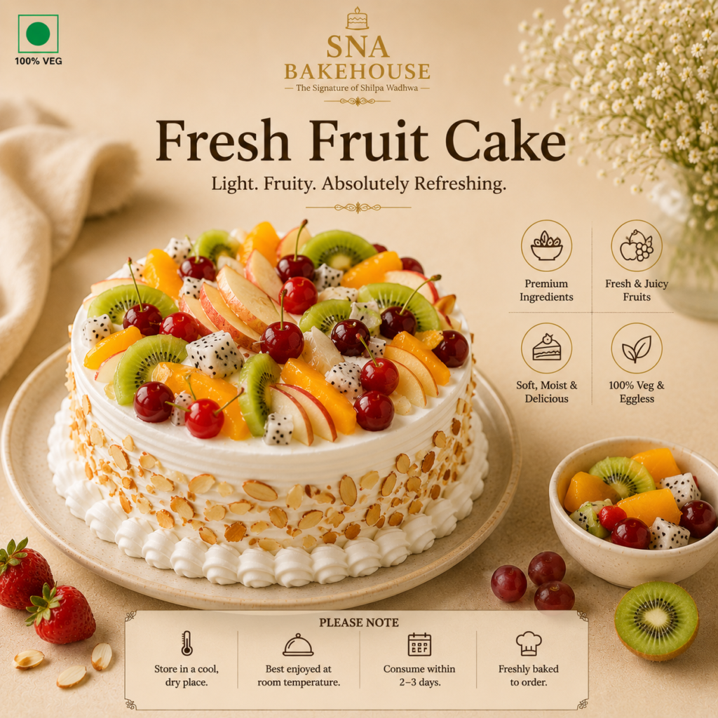 Buy Fresh Fruit Cake Online