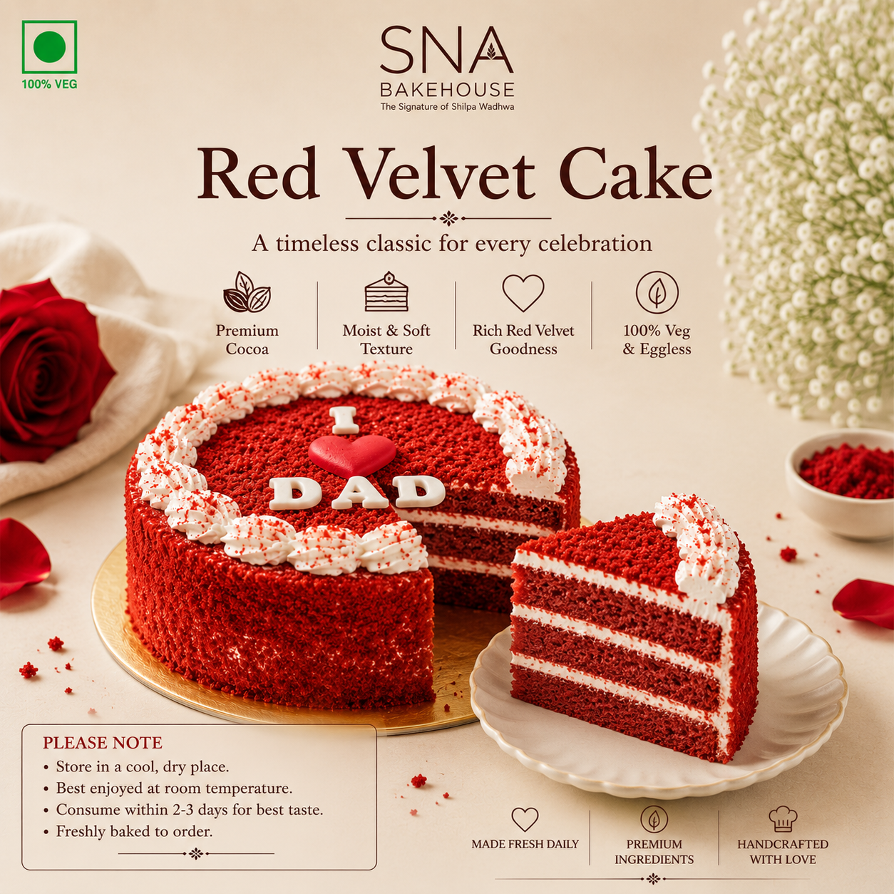 Order Red Velvet Cake Online