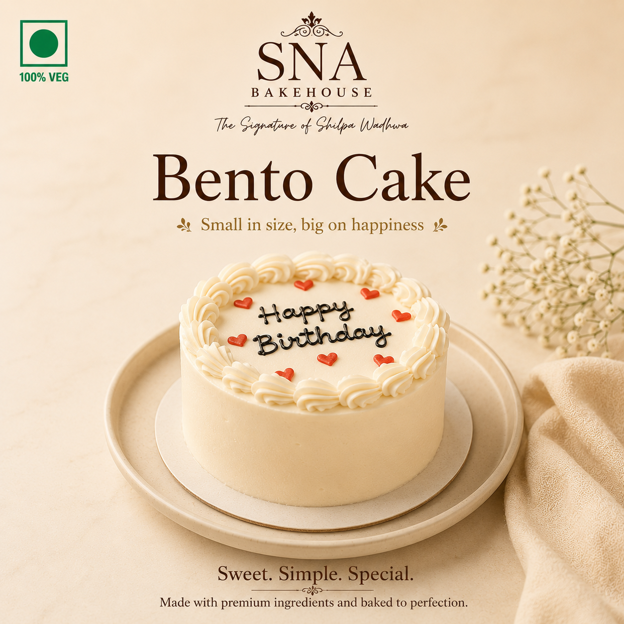 Buy Bento Cake Online
