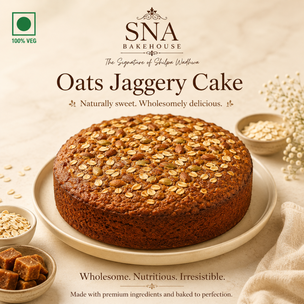 Buy Oats Jaggery Cake Online