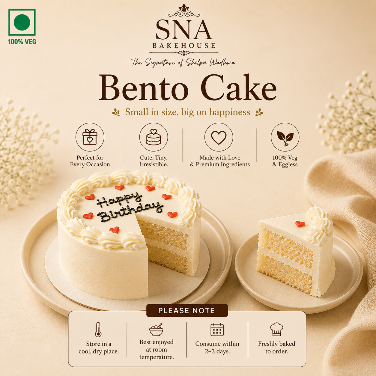 Order Bento Cake Online
