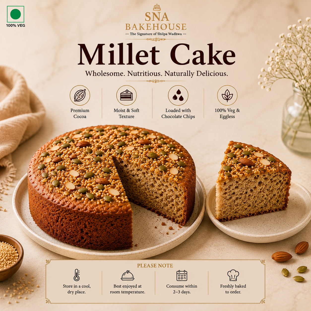 Order Millet Cake Online