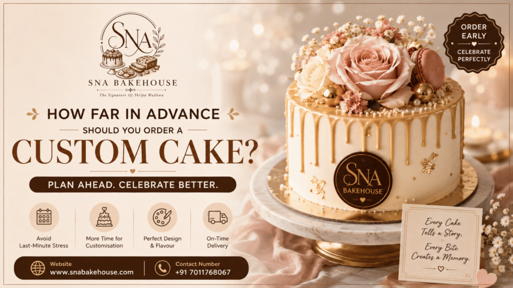 How Far in Advance Should You Order a Custom Cake